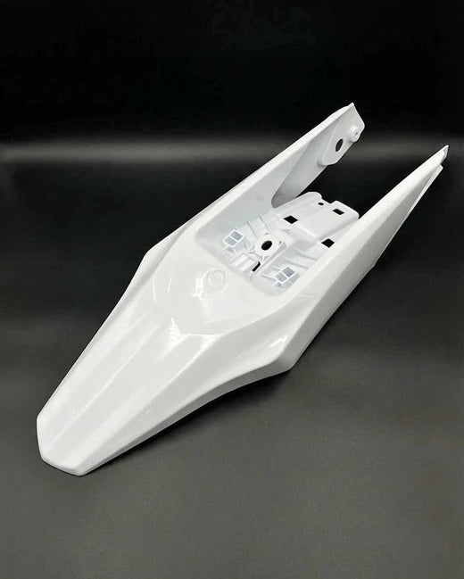 Surron Hyper Bee Rear OEM Mudguard white/black