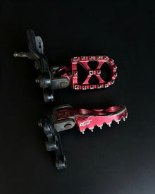 JxR Red foot pegs/Hangers Bundle - Used