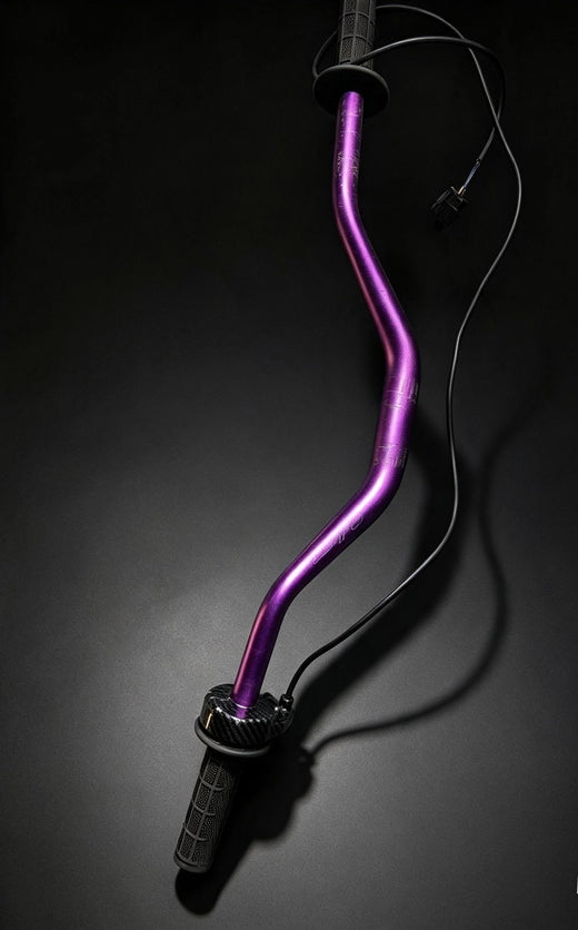 Warp9 Purple Riser Bars - Used