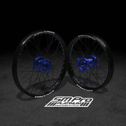 SM PRO SUR RON WHEEL SET 19/19" STANDARD BLUE/BLUE/BLACK COMBO